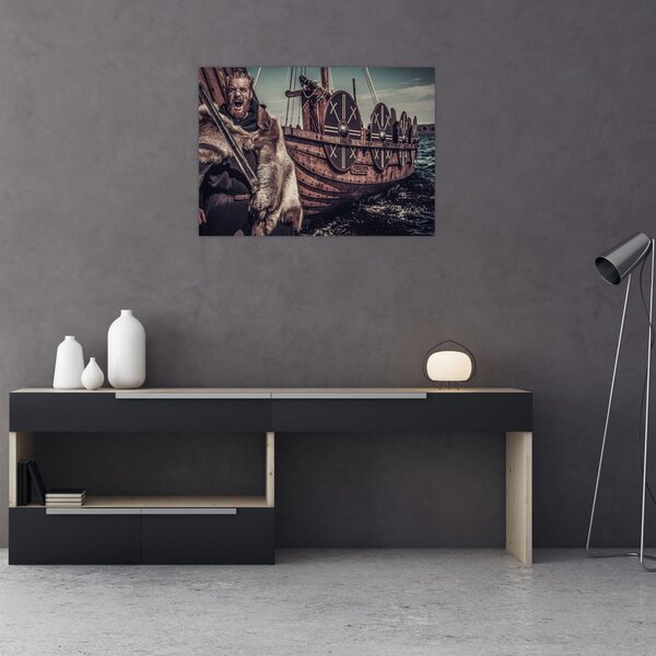 Obraz - Wiking (70x50 cm)