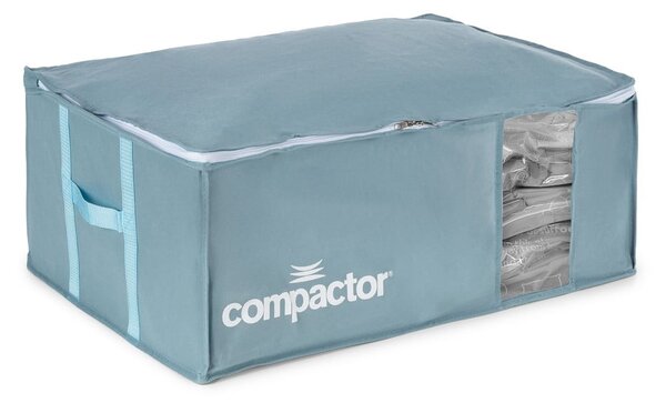 Plastikowy pojemnik próżniowy do przechowywania ubrań 65x45x27 cm Blue Edition – Compactor