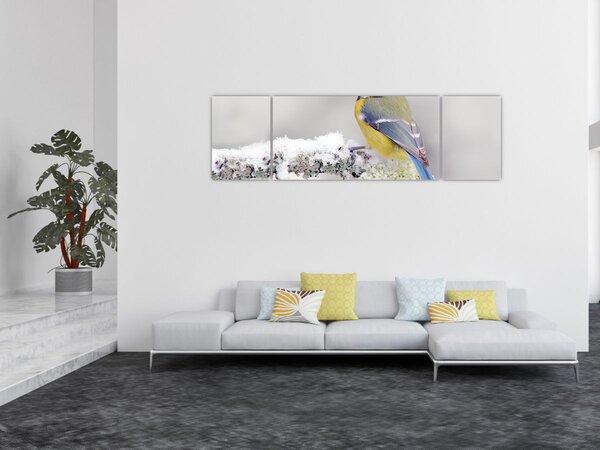 Obraz - Sikorka (170x50 cm)