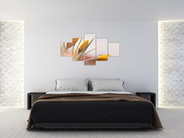 Obraz - Wiosenne kwiaty (125x70 cm)