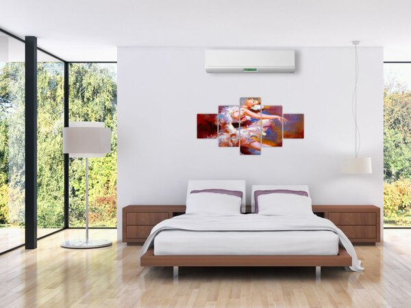 Obraz - Baletnica, malarstwo (125x70 cm)
