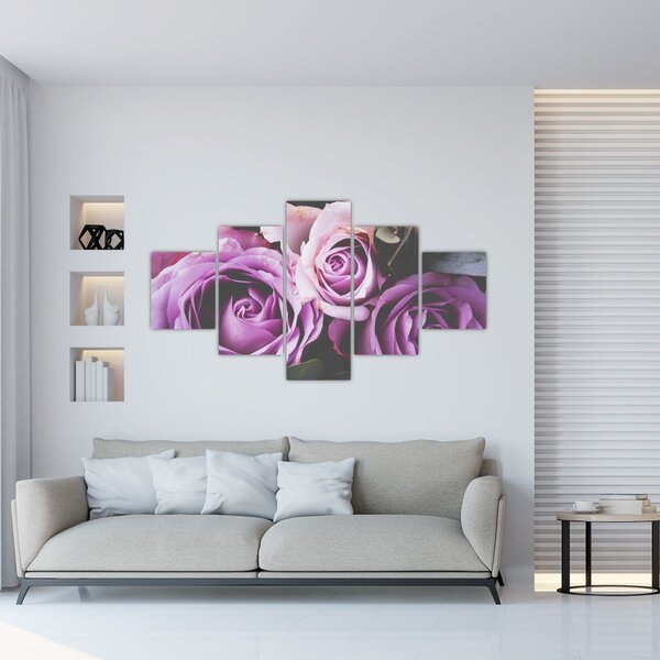 Obraz - Różyczki (125x70 cm)