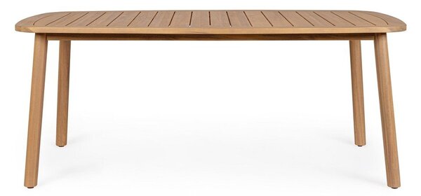 Stół ogrodowy z litego drewna akacjowego 99x183 cm Pablo – Bizzotto