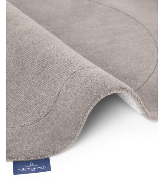 Szary okrągły dywan z mieszanki wełny tkany ręcznie ø 150 cm Kivi – Villeroy&Boch