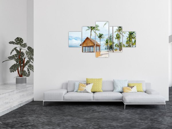 Obraz - Plaża (125x70 cm)