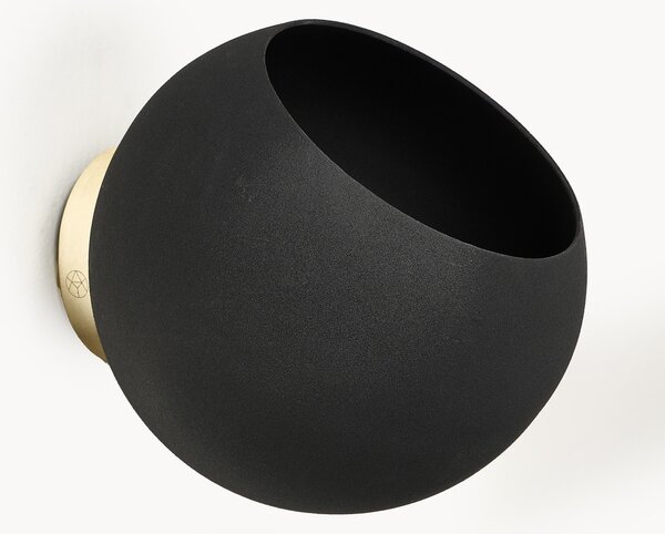 Ścienna osłonka na doniczkę z metalu Globe