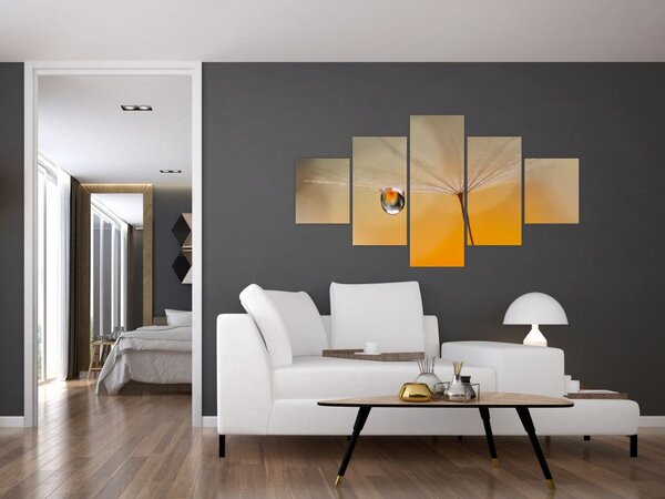 Obraz - Makro kwiat (125x70 cm)