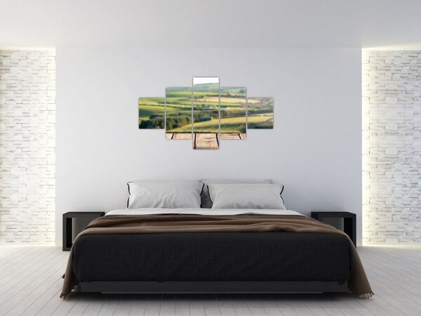Obraz - Widok na krajobraz (125x70 cm)