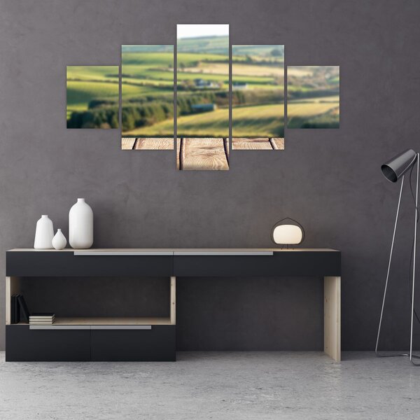 Obraz - Widok na krajobraz (125x70 cm)