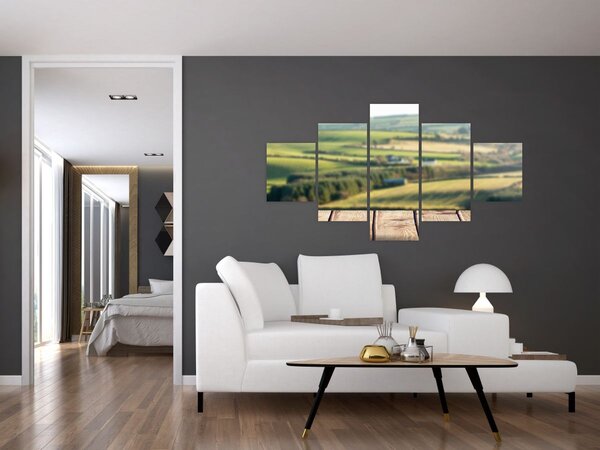 Obraz - Widok na krajobraz (125x70 cm)