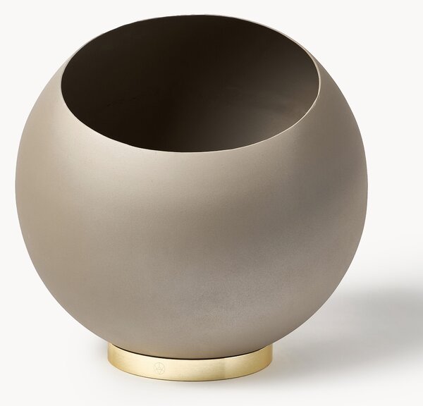 Osłonka na doniczkę z metalu Globe