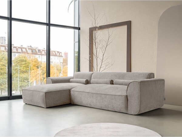 Beżowy narożnik (lewostronny) Flex Felix – Miuform