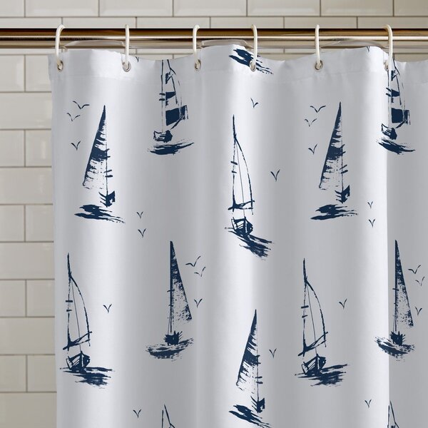 Zasłona prysznicowa 180x180 cm Salcombe Boats – Catherine Lansfield