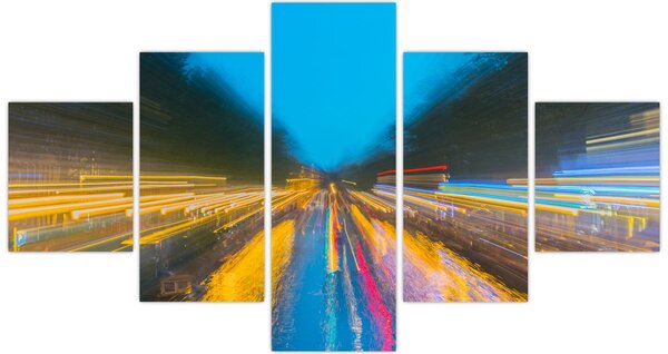 Obraz - Obraz abstrakcji (125x70 cm)