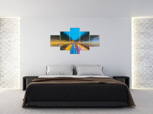Obraz - Obraz abstrakcji (125x70 cm)