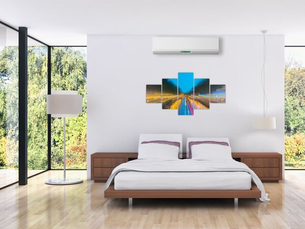 Obraz - Obraz abstrakcji (125x70 cm)
