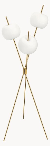 Lampa podłogowa ze szkła dmuchanego z funkcją przyciemniania Kushi