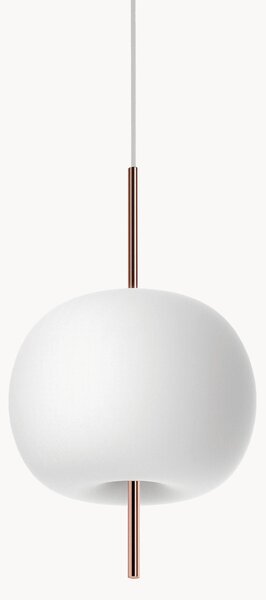 Lampa wisząca ze szkła dmuchanego z funkcją przyciemniania Kushi