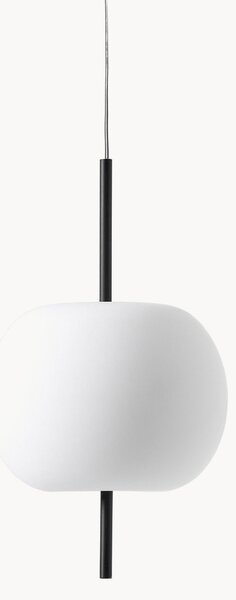 Lampa wisząca ze szkła dmuchanego z funkcją przyciemniania Kushi, różne rozmiary