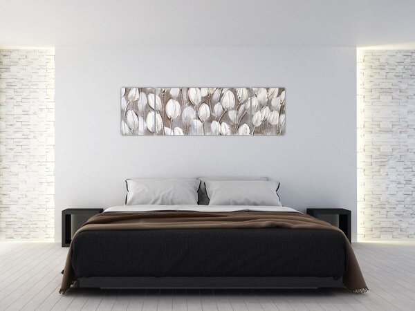 Obraz - Ułożone tulipany (170x50 cm)