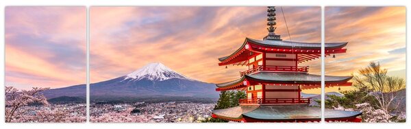 Obraz - Fudżi, Japonia (170x50 cm)
