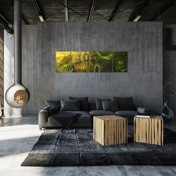 Obraz - Bajkowy las (170x50 cm)