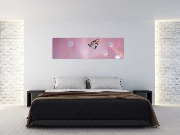 Obraz - Motylek (170x50 cm)