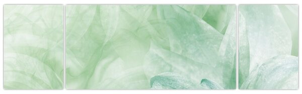 Obraz - Zielony kwiat (170x50 cm)