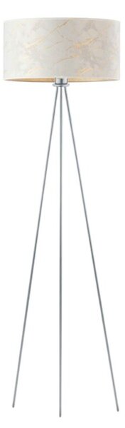 Lampa stojąca podłogowa trójnóg z abażurem walec 40cm JOLLY