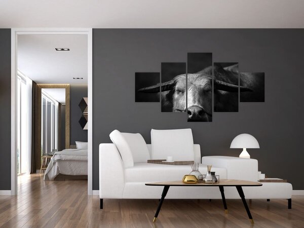 Obraz - Krowa (125x70 cm)