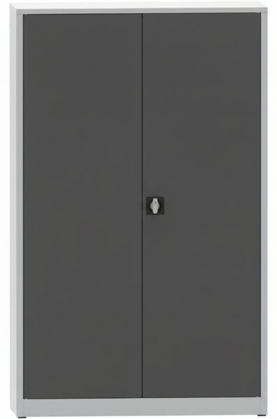 Szafa spawana JUMBO, 1950 x 1200 x 500 mm, szaro/grafitowa