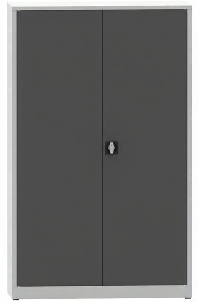 Szafa spawana JUMBO, 1950 x 1200 x 600 mm, szaro/grafitowa