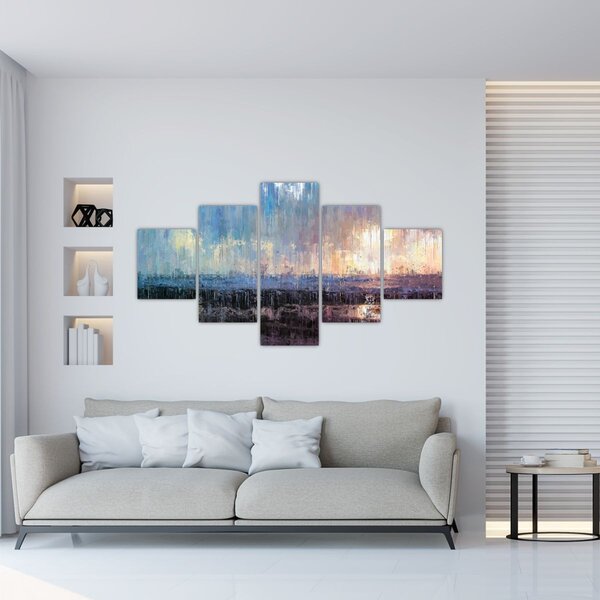 Obraz - Abstrakcja (125x70 cm)