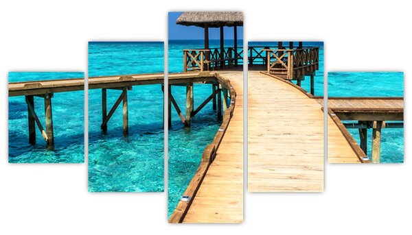 Obraz - Molo (125x70 cm)