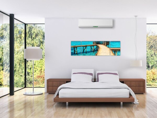 Obraz - Molo (170x50 cm)