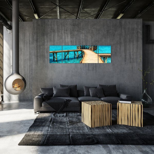 Obraz - Molo (170x50 cm)
