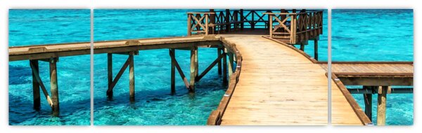 Obraz - Molo (170x50 cm)
