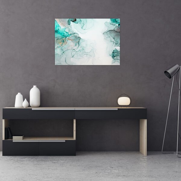 Obraz - Atramentowa abstraakcja 2 (70x50 cm)