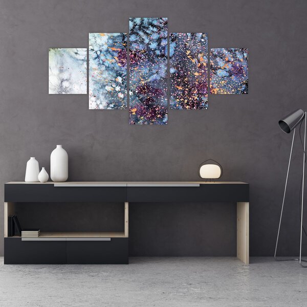 Obraz - Abstrakcja (125x70 cm)