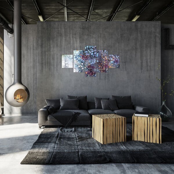 Obraz - Abstrakcja (125x70 cm)