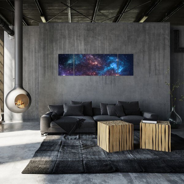 Obraz - Nocne niebo (170x50 cm)