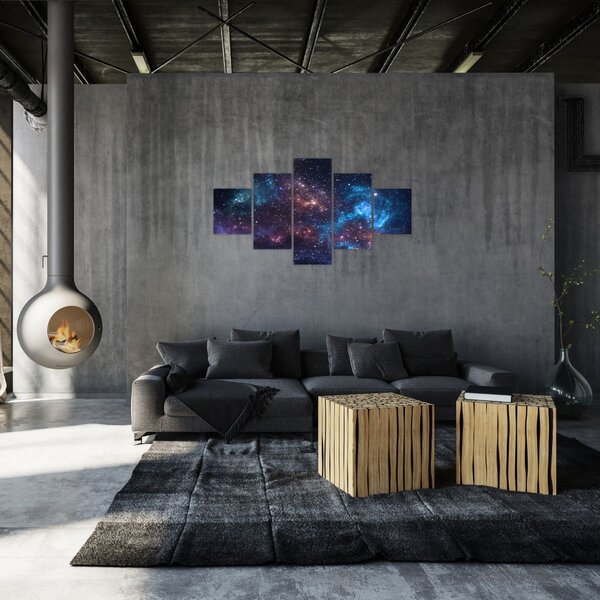 Obraz - Nocne niebo (125x70 cm)