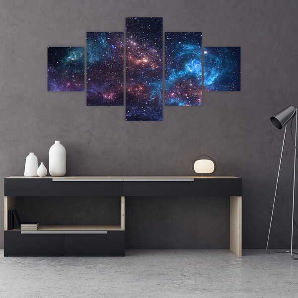 Obraz - Nocne niebo (125x70 cm)