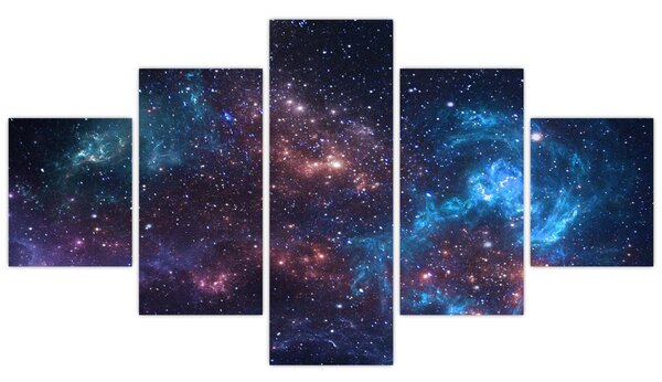 Obraz - Nocne niebo (125x70 cm)