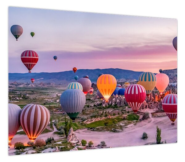 Obraz - Balony na ogrzane powietrze (70x50 cm)