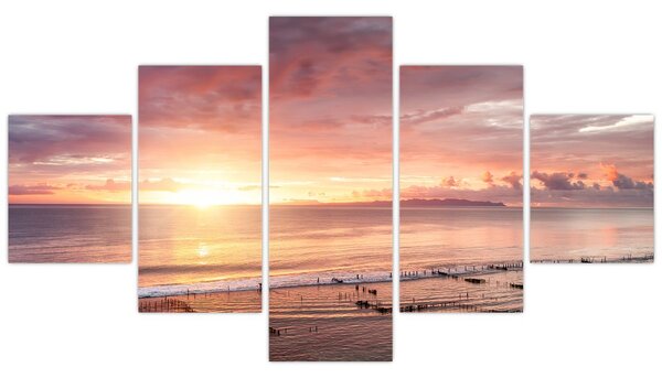 Obraz - Morska panorama (125x70 cm)