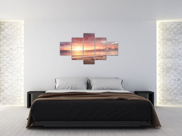Obraz - Morska panorama (125x70 cm)