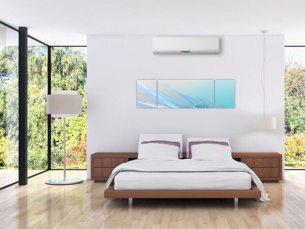 Obraz - Nebieska kropla (170x50 cm)