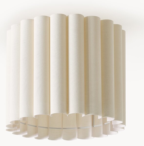 Lampa sufitowa z lnu Lucina