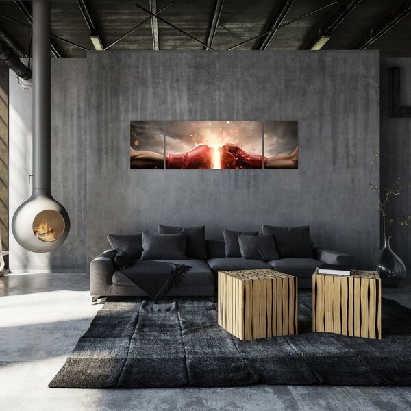 Obraz - Boks (170x50 cm)
